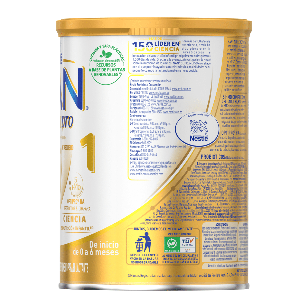 Preparación y almacenamiento de la leche de fórmula infantil, Nutrition