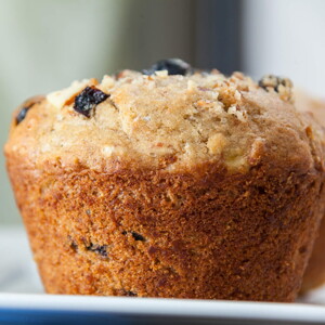 muffin de avena al microondas