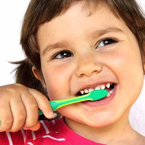 Limpieza dental en la infancia