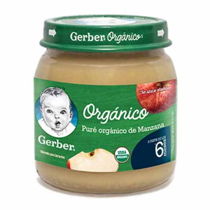 GERBER® Colado Orgánico de Manzana
