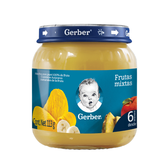 Colado GERBER de Frutas Mixtas